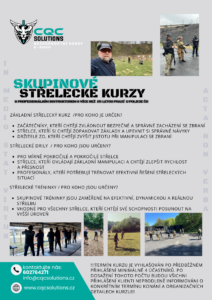 skupinové střelecké kurzy
